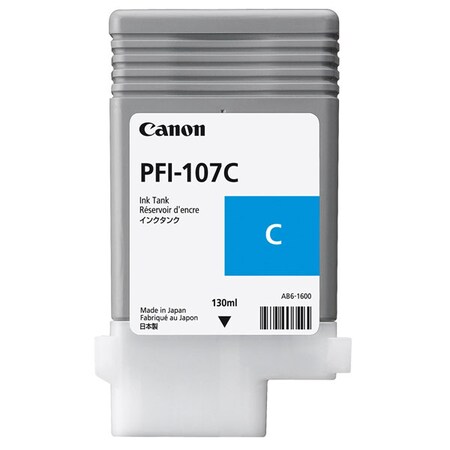 Canon Canon, PFI-107C Cyan Ink Tank, 130 ml 6706B001AA